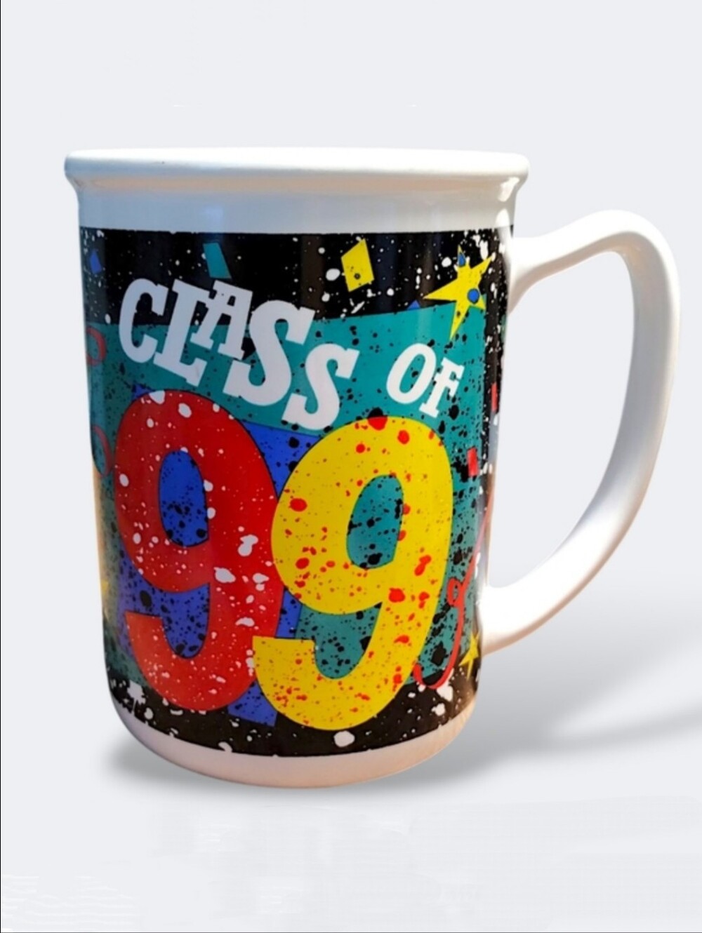 Class of 99 Large Retro 90s Splatter Mug